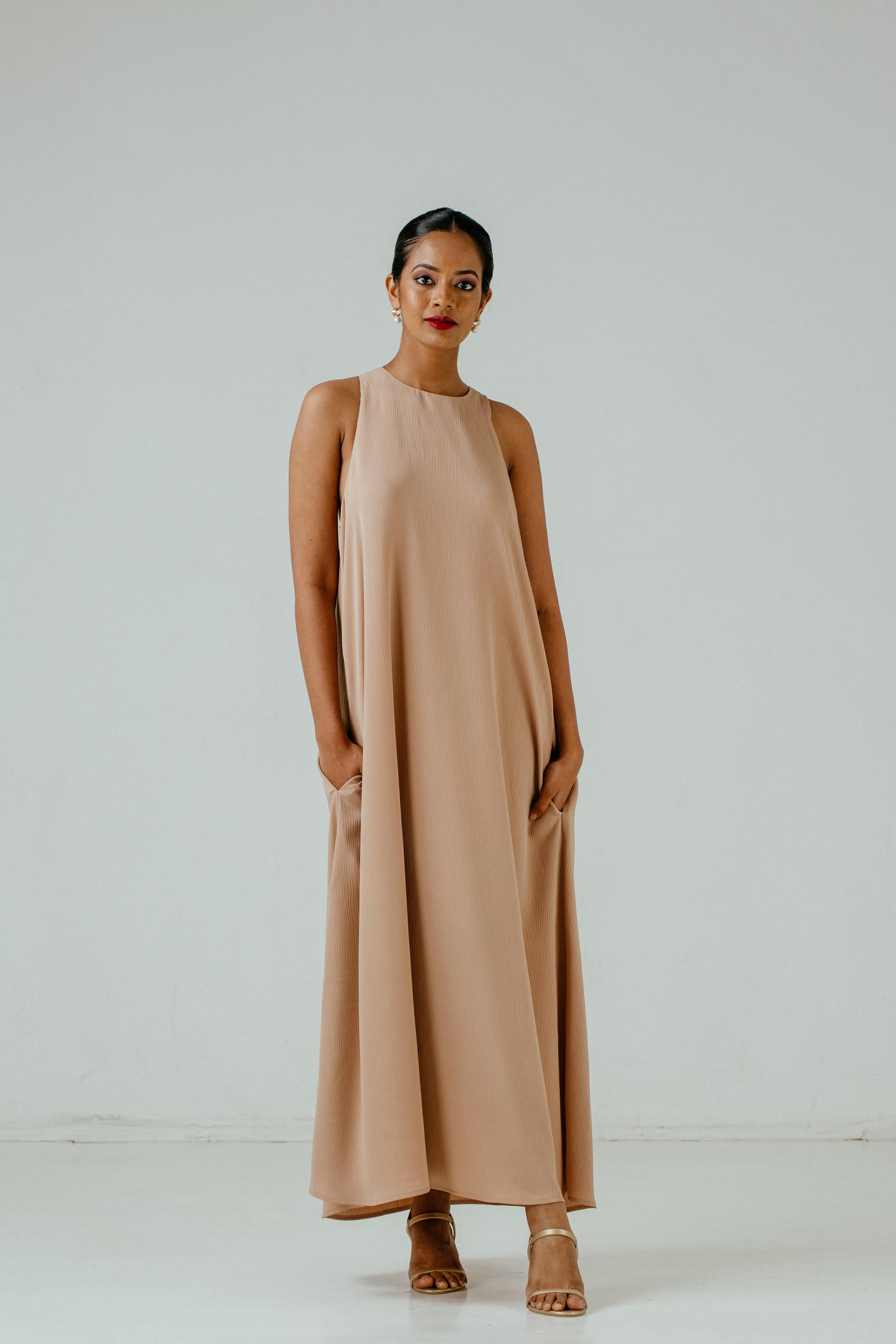 Maxi Dress - Bone