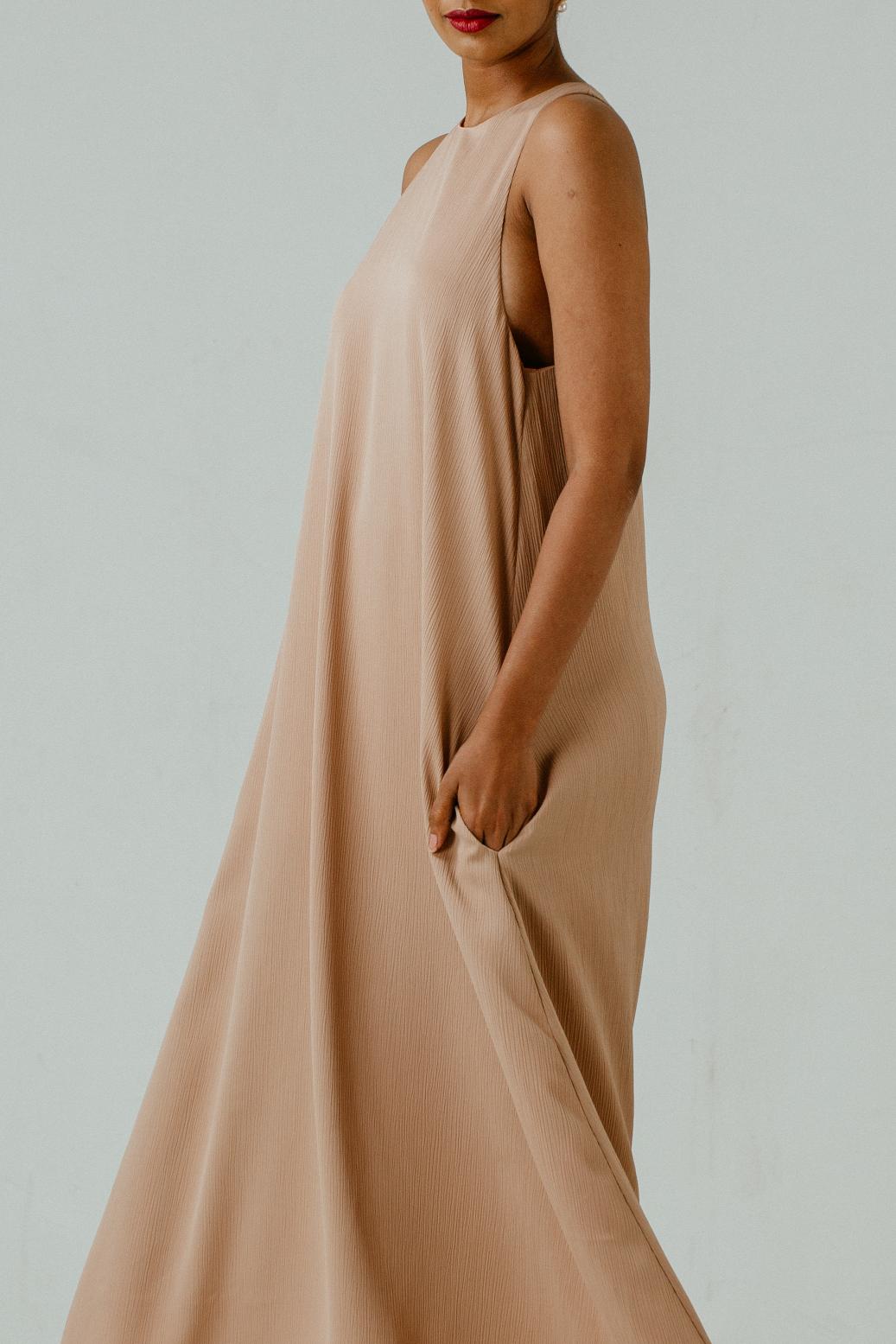 Maxi Dress - Bone
