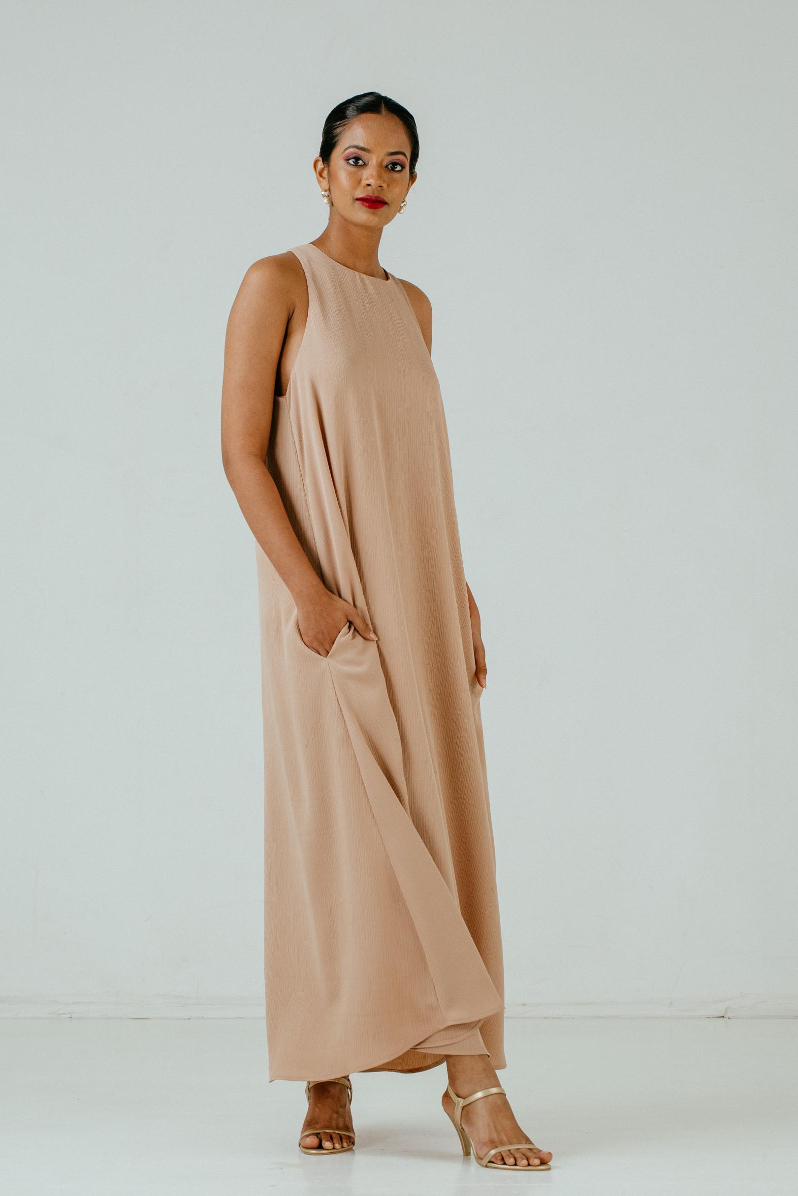 Maxi Dress - Bone
