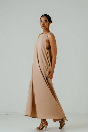 Maxi Dress - Bone