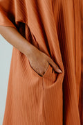 Oversized Dress - Burnt Orange 